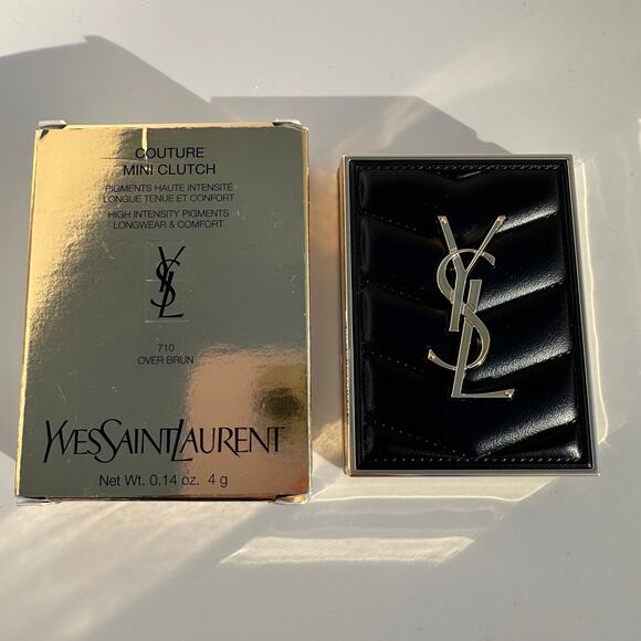 YSL Yves Saint Laurent Couture Mini Clutch Eyeshadow Palette 710 Over Brun NIB - Picture 5 of 12
